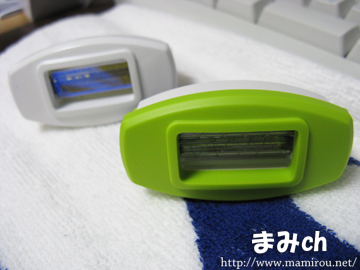 イーモリジュのカートリッジ・脱毛用と顔用