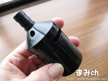 バキュームアタッチメント ノズル接続部分