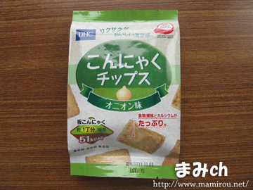 DHCこんにゃくチップス パッケージ