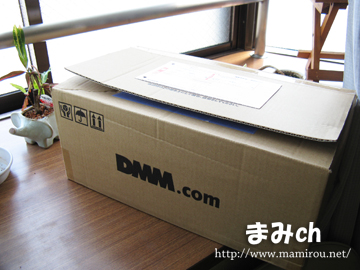DMMコミック 梱包用ダンボール