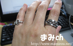 愛用の指輪