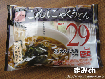 わかめうどん風こんにゃくうどん