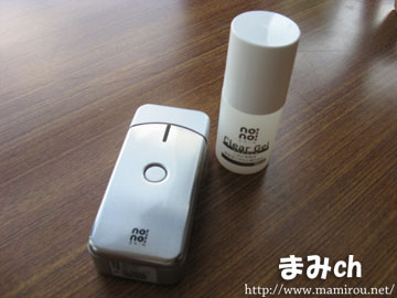 ノーノースキンとジェルのセット