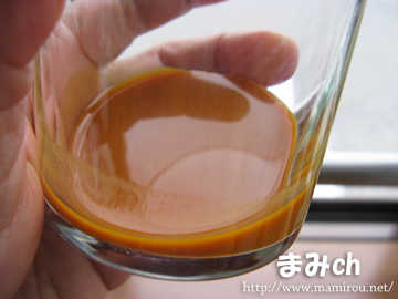 黄酸汁の質感