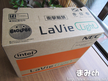 NECラビライト外箱